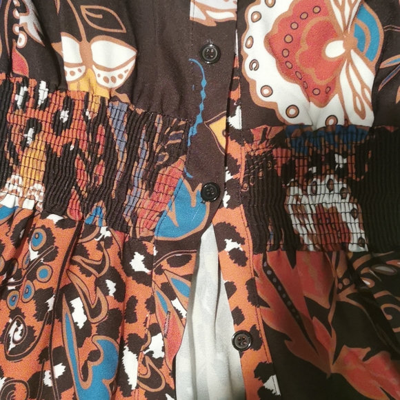 Elegant printed dress - Picture 4 of 4